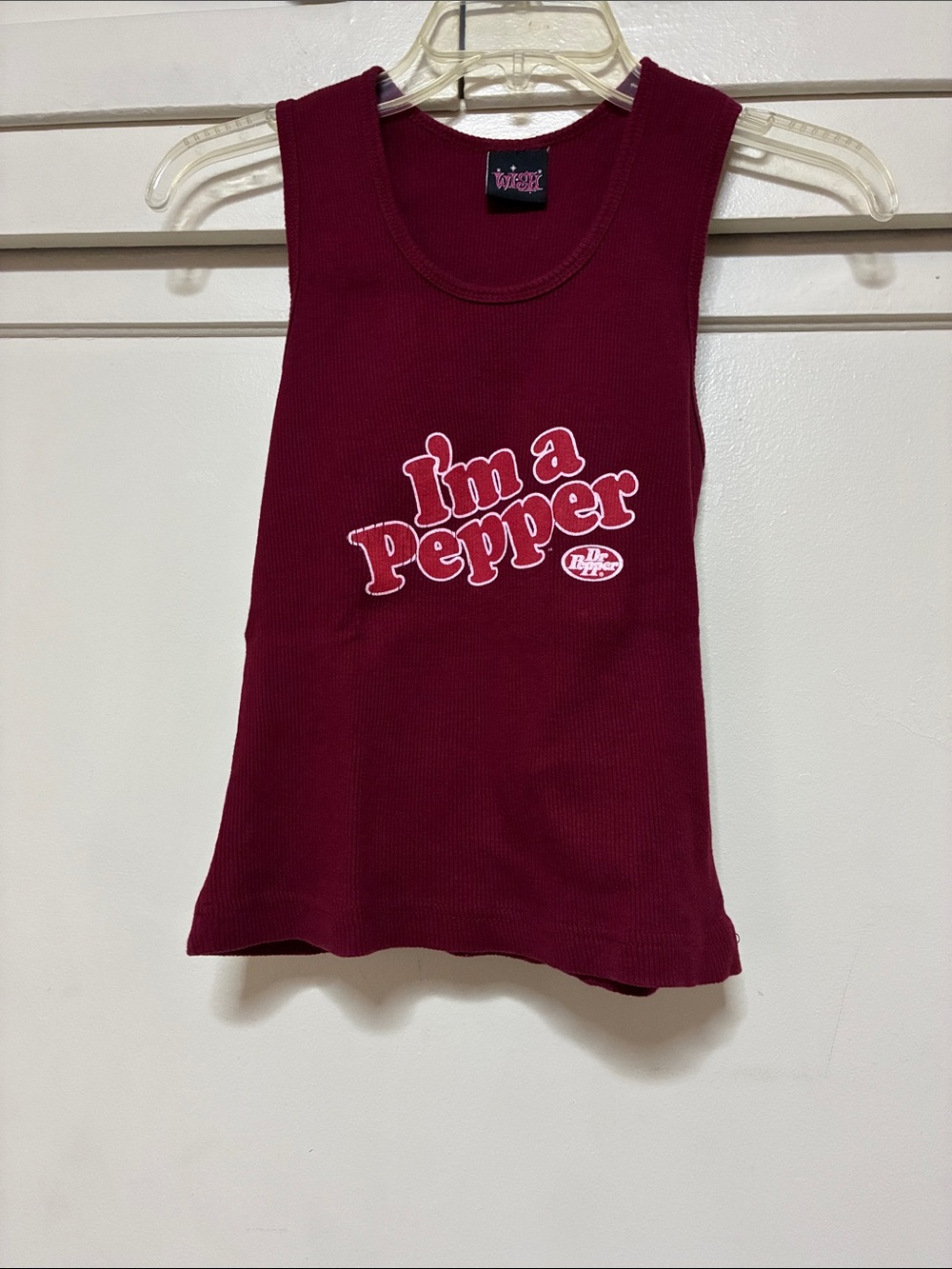I'm a Pepper Dr Pepper Tank Top - Burgundy